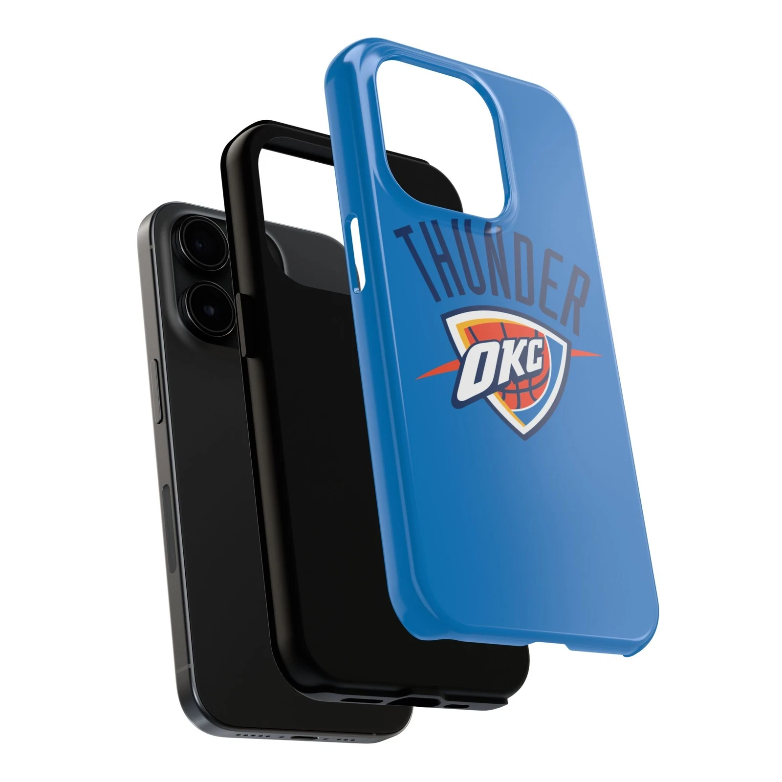 OKC Thunder Tough Phone Case, NBA Finals Playoffs, iPhone Samsung - Basketball