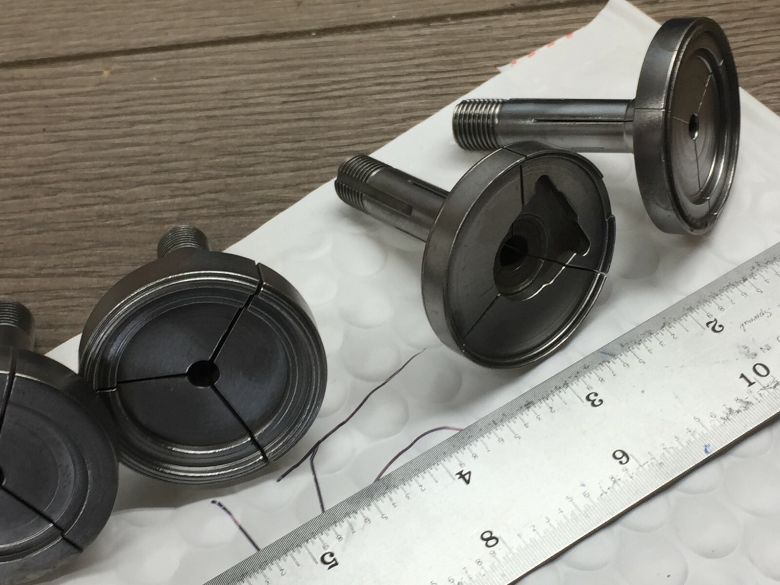 LOT OF LEVIN LATHE STEP COLLETS D STYLE ( 10 MM ) COLLETS | eBay