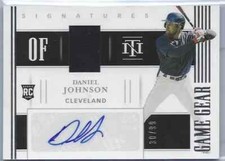 2021 National Treasures Game Gear Material Signatures #13 Daniel Johnson 30/99