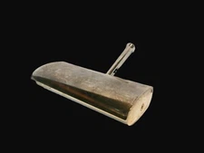 Vintage MCM Table Roller Sweeper Crumb Catcher w/ Brush Silent Butler Dustpan