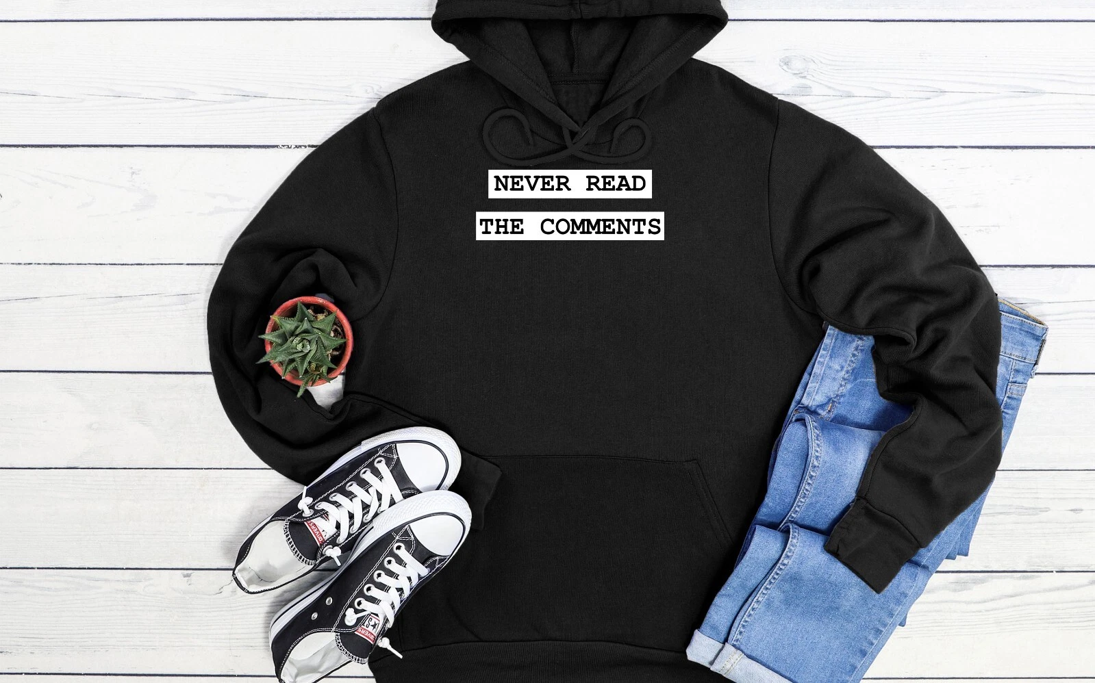 Never Read The Comments Influencer Unisex T-Shirt Baseball Tee