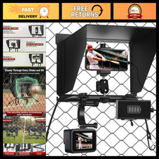 Universal Cell Phone Fence Mount with Shade - Game Changer Mounting Kit for Smar