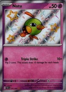 Natu 151/091 SV: Paldean Fates