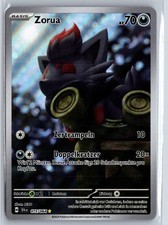 Pokémon Karte Zorua SFA 075/064 Full Art Nebel der Sagen Deutsch NM Illustration