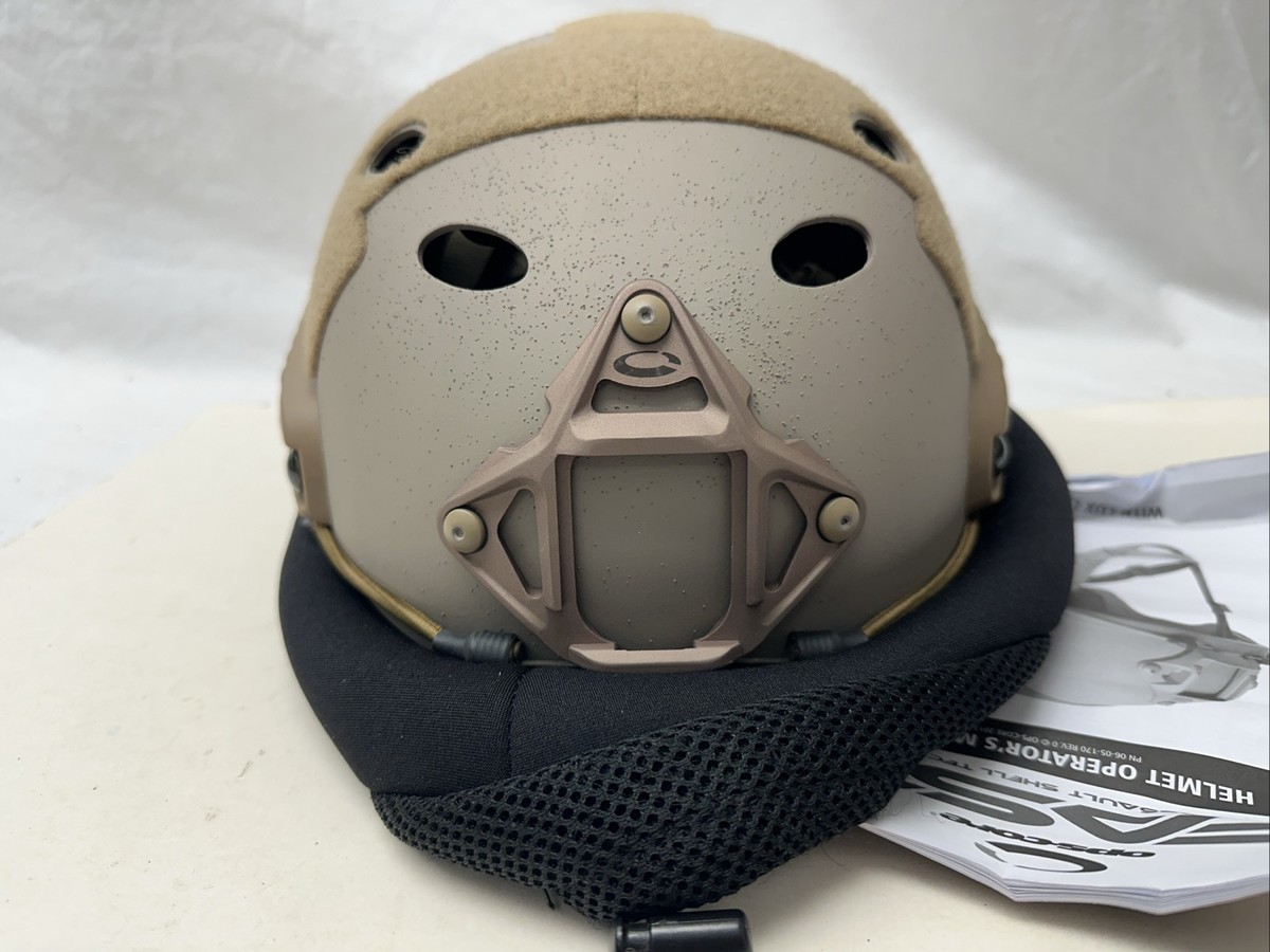 Ops Core Fast Carbon Skeleton Mount High Cut Helmet L/XL Tan