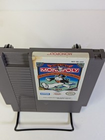 Monopoly Nintendo NES - Cleaned, Tested, Working!!