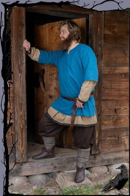 Mittelalter Sommer kurzarm Wikinger Markthemd - Jolner  Epic Armoury