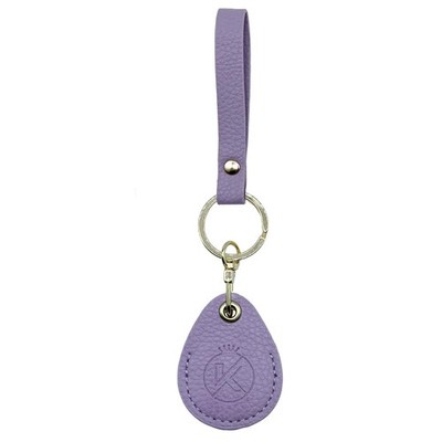 Leather Key Fob Holder, Access Card Key Chains RFID Protector, NFC Smart Key ...