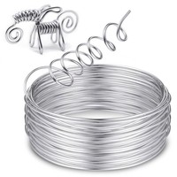 Basteldraht 3Mm X 10M Silberdraht Aluminiumdraht FüR Schmuck Basteln
