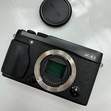 Fujifilm X-E1 16.3MP BLACK Digital SLR Camera Body Fujifilm X Series