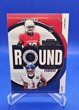 2024 Panini Contenders - Round Numbers Malik Nabers, Marvin Harrison Jr. #2 (RC)