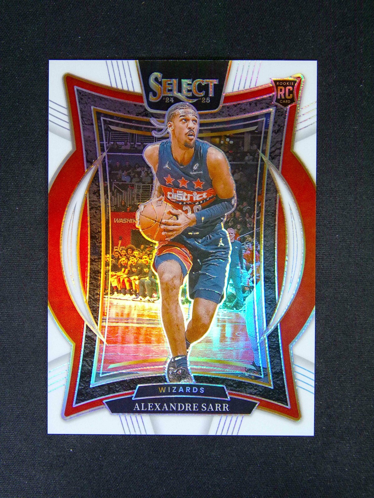 2024-25 Panini Select Alexandre Sarr #73 RC Rookie Concourse White /149