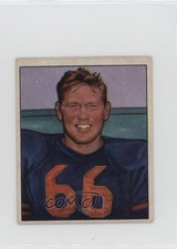 1950 Bowman Bulldog Turner Clyde Turner #28 HOF 1i8