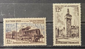 8212 - FRANCE - SCOTT# 768, 769 - MNH - CAT $3.00