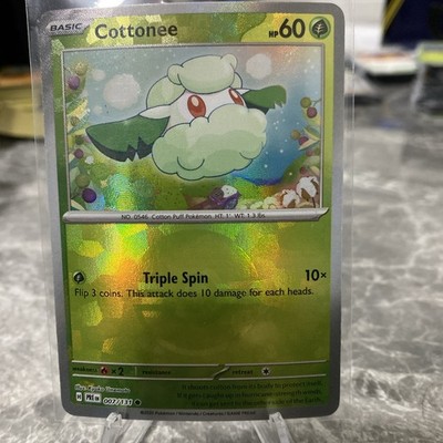 Cottonee (Poke Ball Pattern)-007/131SV: Prismatic Evolutions-HOLO-D000435