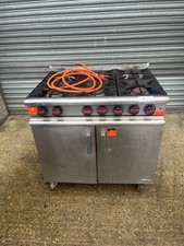 Oven Cooker 6 Rings Burners Stainless LPG Bottle Gas - Moorwood Vulcan