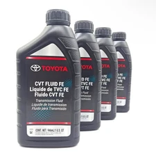 GENUINE OEM TOYOTA CVT FE TRANSMISSION FLUID OIL 00279-CVTFE-01 (4 QUARTS)