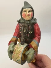 House of Hatten 12 Days of Christmas Ornament Drummers Drummin 1989 Denise Calla