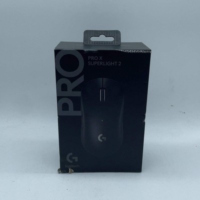 Logitech G PRO X Superlight 2 Wireless Gaming Mouse - Black for