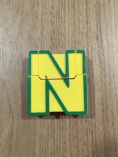 Alpha Bots Letter N Transforms to Robot Transforming Toy Lakeshore NDSU Colors