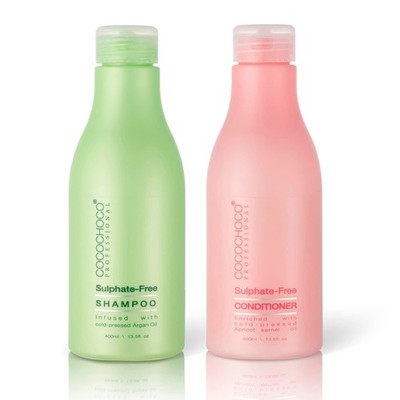 COCOCHOCO Professional Sulfatfreies Shampoo und Konditioner je 400ml Haarpflege
