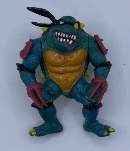 1990 Slash TMNT Teenage Mutant Ninja Turtles Figure Vintage Playmates Turtle