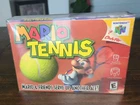 Mario Tennis Nintendo 64 N64 Almost CIB Complete, No Manual Or Inserts Authentic