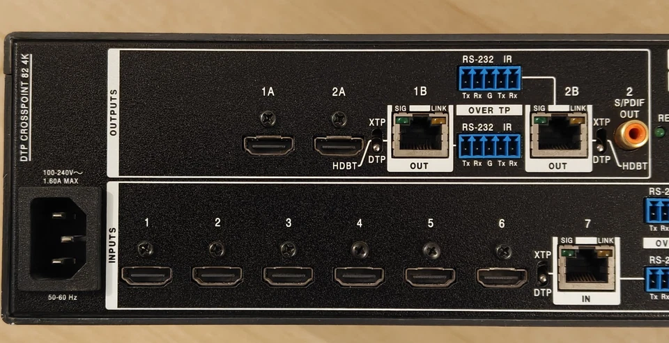 Extron Crosspoint 82 4k IPCP SA - Imagen 4 de 4
