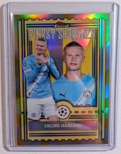 Erling Haaland 2025-26 Topps Finest Showmen #FS25