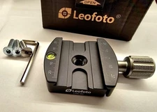 Leofoto LHC-60 Arca Standard 60mm Screw-Knob Adapter Clamp  OPEN BOX