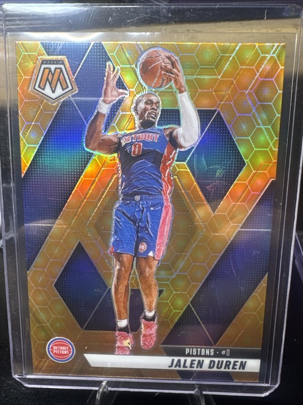 Jalen Duran 2024-25 Panini Mosaic Honeycomb Mosaic Prizm