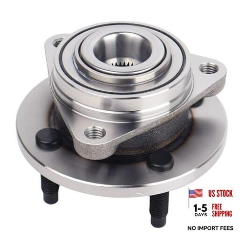 513205 Front Wheel Hub and Bearing Assembly 4 Lug Without ABS Compatible with - Picture 1 of 9