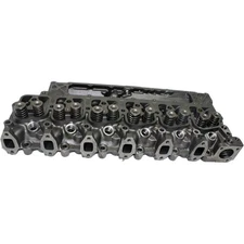 Cylinder Head W/Valves & Spring For 94-98 Ram 2500 3500 5.9L 12V DSL 6B 6BT 6BTA