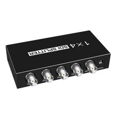 1 In 4 Out SD-SDI / HD-SDI / 3G-SDI Distribution Amplifier Video SDI Splitter, 1