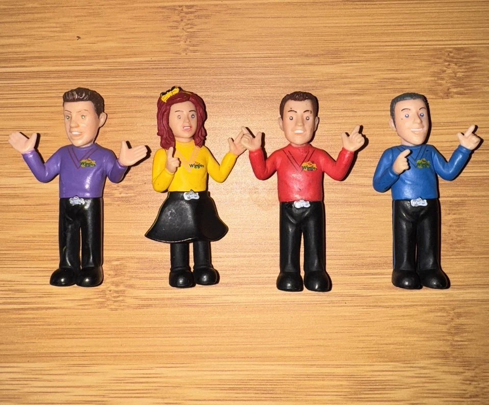 The Wiggles 4 Figure Pack Set Anthony Emma Lachy and Simon 2013 Wicked Cool Toys - Image 2 of 4