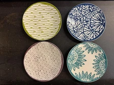 Lenox China Market Place Dessert Plates - Set of Four - NIB FREE SHIPPING