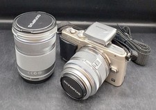OLYMPUS PEN E-PL6 Mirrorless Digital Camera Dual Zoom Lens Kit 14-42 40-150mm