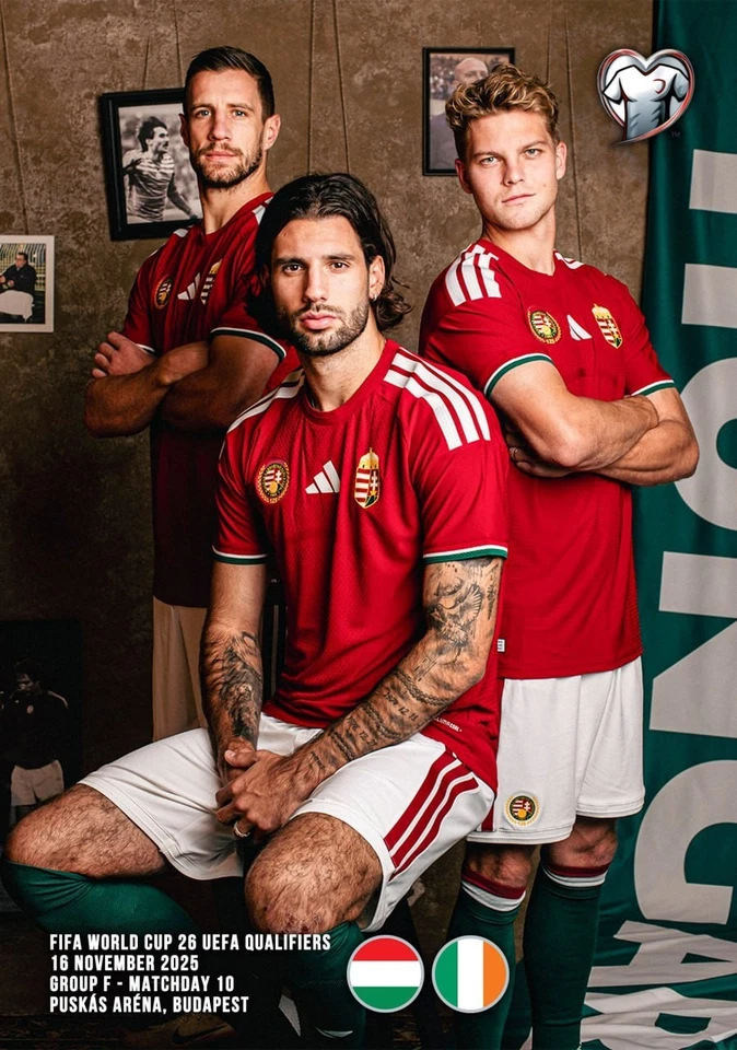 HUNGARY v IRELAND 16 November 2025 Q WC-2026 FAN 12 pg + OFFICIAL LU - Image 2 of 2