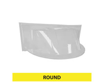 Premium round Bubble Window Well Cover 39 In. W X 17 In. D X 15 In. H