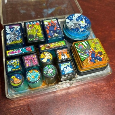 Pokemon Best Wishes Stamp Set Japan Rare Collectible Trading Stamp Set Gebraucht