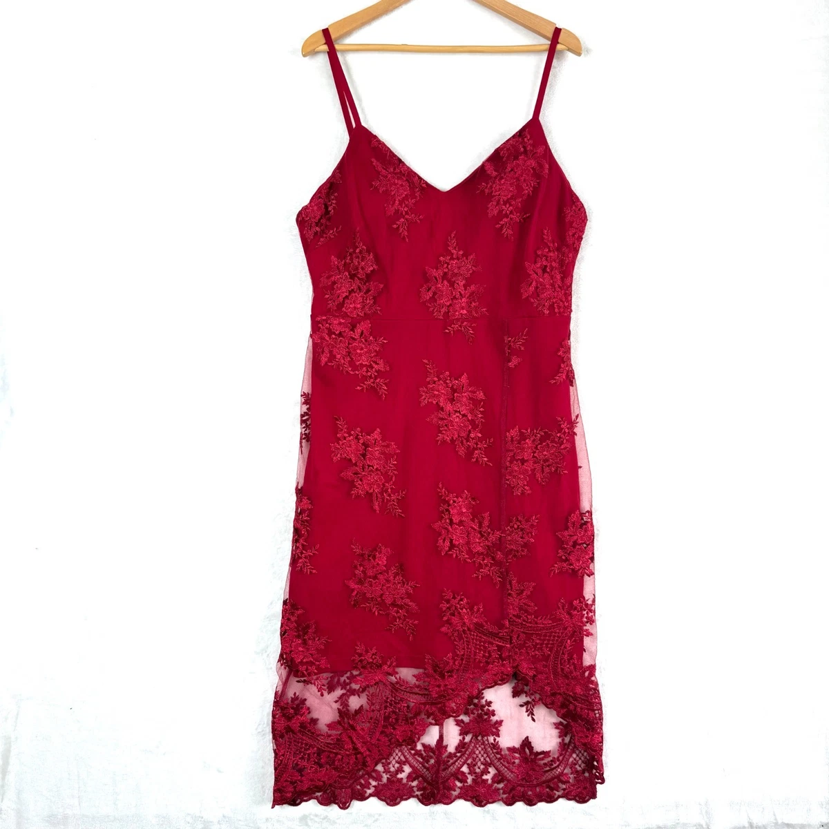 GUESS Lace Red Dresses for Women for sale | eBay