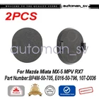 2pcs for Mazda MX-5 Miata 2006-2013 Windshield Cowl End Screw Cap Cover