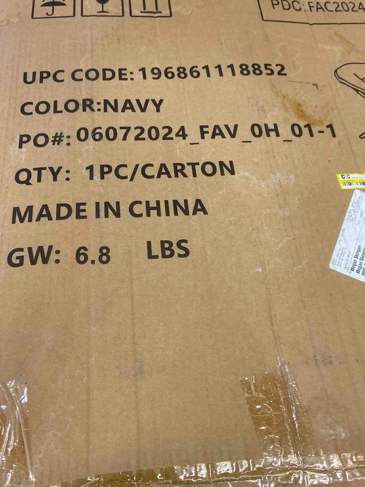 Acogedora mini silla platillo plegable Flash Furniture Gwen para niños Foto 4 de 4