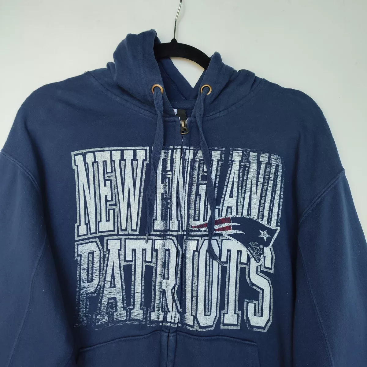 Mens patriots zip up best sale hoodie