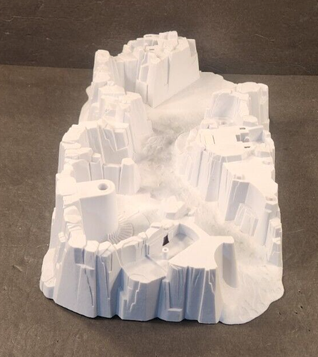 VINTAGE 1980 STAR WARS KENNER HOTH IMPERIAL ATTACK BASE PLAYSET INCOMPLETE 39830 - Picture 3 of 8