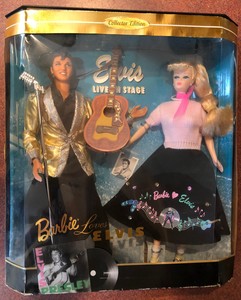 barbie loves elvis gift set