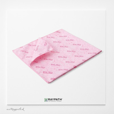 Raypath NanoSilver Technology SONNENSTRAHLREINIGER TUCH ROSA weiß NANOSILBER