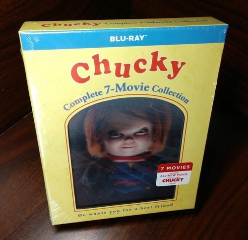 Chucky: The Complete 7-Movie Collection (Blu-ray) Lenticular Cover- NEW-Free S&H - Imagen 2 de 10