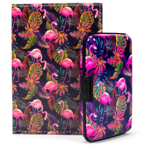 RFID Blocking Wallet and RFID Blocking Passport Holder Set - 50 Options - Picture 61 of 81