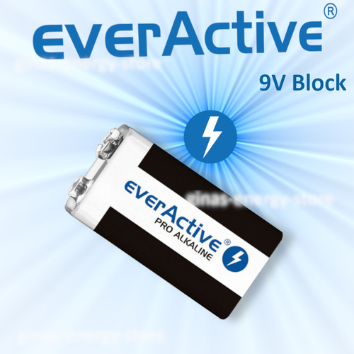 everActive Batterien Mignon Micro Baby Mono 9V A23 A27 AA AAA C D Auswahl - Afbeelding 2 van 18